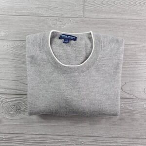 Crown Crafted Men's Voyager Cashmere Silk Saddle Shoulder Crew Sweater Men's XXL